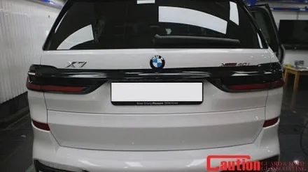 BMW X7 크롬지우기, 깔끔한 블랙&화이트 / 동대문,광진구,중랑구