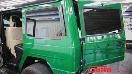 지바겐 G63 아일랜드 그린 전체랩핑, 압도적인 존재감 / 동대문,광진구,중랑구