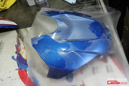 BMW S1000RR 보호필름 시공, 바이크 PPF - 장안동 코션 / 동대문,광진구,중랑구