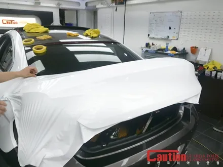 BMW 640d 새하얀 3M 유광화이트 전체랩핑^^ / 동대문,광진구,중랑구