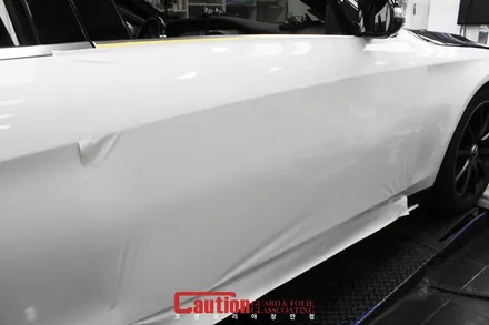 S63 AMG 가장 먼저 해야할 3M 유광화이트 전체랩핑 / 동대문,광진구,중랑구