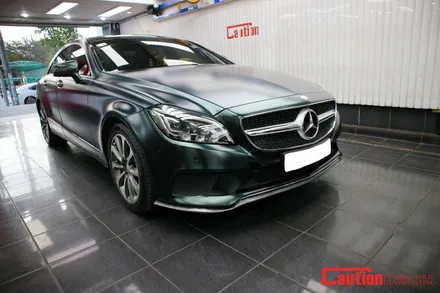 벤츠 CLS 250d 사틴 블랙실크그린으로 시크매력 / 동대문,광진구,중랑구