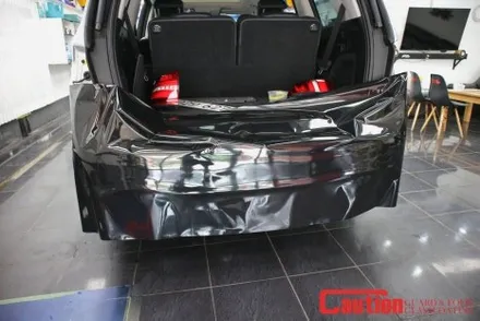 벤츠 GLS350d 유광블랙 전체랩핑으로 신차느낌내기 / 동대문,광진구,중랑구