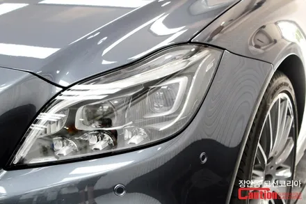 벤츠 CLS 350d PPF 시공, 생활보호PPF + 본넷PPF - 장안동 코션 / 동대문,광진구,중랑구
