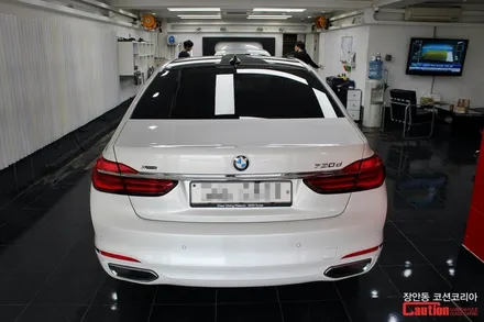 BMW 730d 장안동 코션 루프스킨 시공 / 동대문,광진구,중랑구