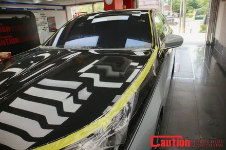 BMW 740i 고광택 투톤랩핑 & 전체PPF / 동대문,광진구,중랑구