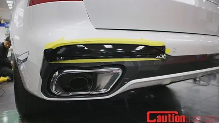 BMW X7 크롬지우기, 깔끔한 블랙&화이트 / 동대문,광진구,중랑구