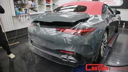 벤츠 SL63 AMG 전체 PPF & 포인트 카본랩핑은 코션코리아 / 동대문,광진구,중랑구