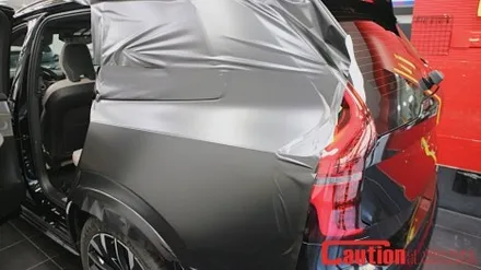 볼보 XC90 사틴블랙 전체랩핑 고급스러움과 강인함을 동시에 / 동대문,광진구,중랑구