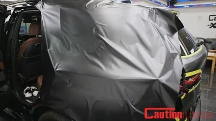 BMW X5 사틴블랙 랩핑, 순정인듯 순정아닌 튜닝 / 동대문,광진구,중랑구