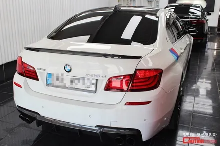 BMW 535d 루프스킨 시공, 뛰어난 내구성과 선명한 광택을 자랑하는 KPMF 탑폴리에 ! - 장안동 코션 / 동대문,광진구,중랑구