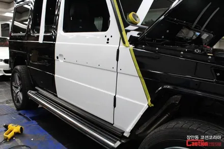벤츠 G 63 AMG(G바겐, 지바겐) 튜닝 전체랩핑 시공 - 장안동 코션 / 동대문,광진구,중랑구