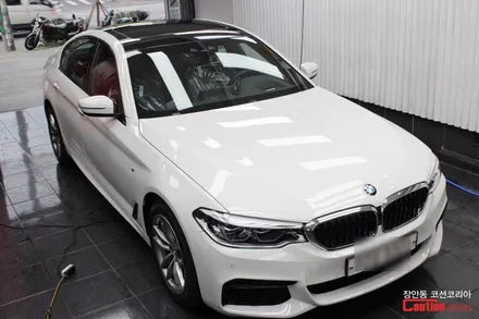 장안동 루프스킨 장인!! BMW 520d 자동차 루프스킨 시공, 파노라마 선루프 튜닝 / 동대문,광진구,중랑구