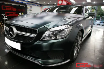 벤츠 CLS 250d 사틴 블랙실크그린으로 시크매력 / 동대문,광진구,중랑구