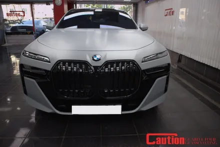 장안동 BMW 740i 무광PPF + 크롬죽이기 완벽한 시공을 원하신다면 / 동대문,광진구,중랑구