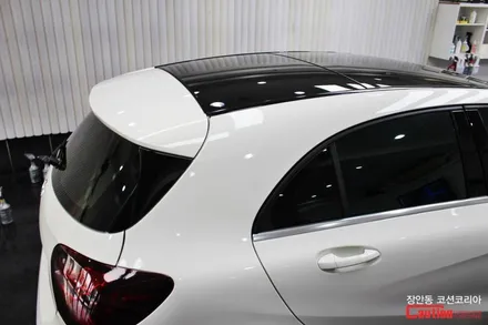 벤츠 A200 루프스킨 + 라이트필름 + PPF 시공 - 장안동 코션 / 동대문,광진구,중랑구