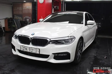 BMW 530i 자동차보호필름 PPF 보닛 시공 - 장안동 코션 / 동대문,광진구,중랑구