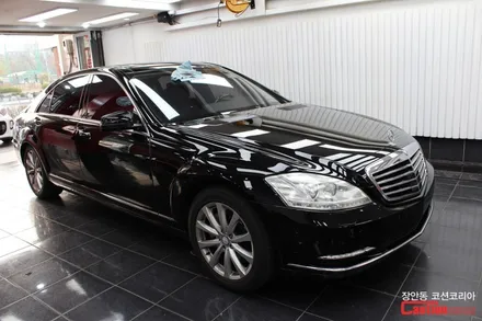 벤츠 S500 PPF필름 제거 후 광택 시공 ! - 자동차 PPF, 광택 전문 장안동 코션 / 동대문,광진구,중랑구