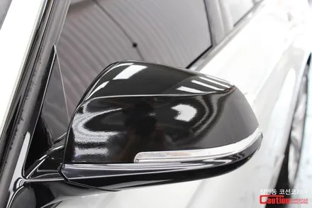 BMW 330i 자동차 루프스킨 시공, 3M 1080 유광블랙 - 장안동 코션 / 동대문,광진구,중랑구