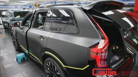 볼보 XC90 사틴블랙 전체랩핑 고급스러움과 강인함을 동시에 / 동대문,광진구,중랑구