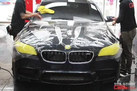 BMW M5 자동차보호필름 PPF 시공 - 장안동 코션 / 동대문,광진구,중랑구