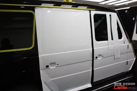 벤츠 G 63 AMG(G바겐, 지바겐) 튜닝 전체랩핑 시공 - 장안동 코션 / 동대문,광진구,중랑구
