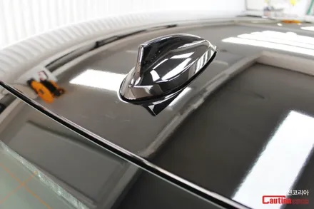 BMW 320d 자동차 루프스킨 (3M 1080 유광블랙) / 동대문,광진구,중랑구