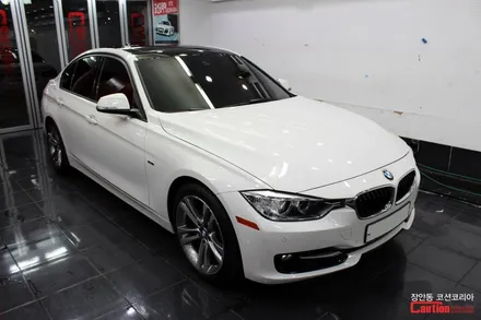 KPMF 탑폴리에 필름으로 랩핑한 루프스킨의 퀄리티는 세계 최고! BMW 3시리즈 하이그로시 필름 루프스킨 시공 - 장안동 코션 / 동대문,광진구,중랑구