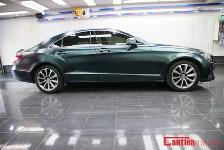벤츠 CLS 250d 사틴 블랙실크그린으로 시크매력 / 동대문,광진구,중랑구