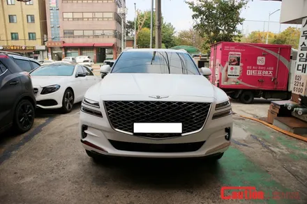 제네시스 GV80 부분 무광PPF로 무광도장면 보호 / 동대문,광진구,중랑구