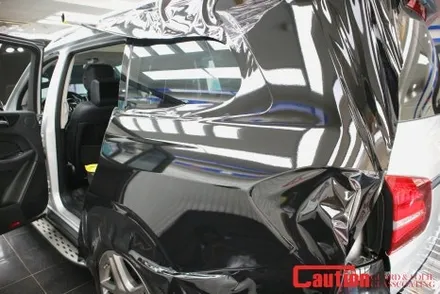벤츠 GLS350d 유광블랙 전체랩핑으로 신차느낌내기 / 동대문,광진구,중랑구