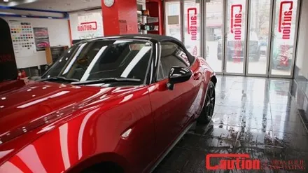 마쯔다 MX-5 로드스터의 숙명 스톤칩, 본닛 PPF로 스트레스 제로만들기 / 동대문,광진구,중랑구