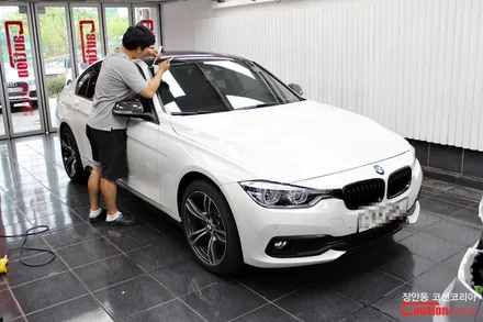 BMW 320d 루프스킨 : KPMF 탑폴리에 - 장안동 코션 / 동대문,광진구,중랑구