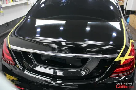 돌빵, 스크래치, 문콕 예방엔 역시 PPF필름만한게 없지 !! 벤츠 S63 AMG 자동차 보호필름 PPF 풀시공 / 동대문,광진구,중랑구