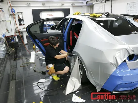 BMW M3를 알루미늄 랩핑하면 어떤 모습일까? / 동대문,광진구,중랑구