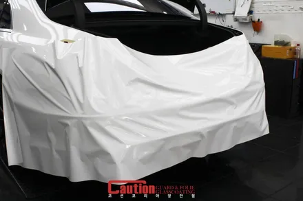 S63 AMG 가장 먼저 해야할 3M 유광화이트 전체랩핑 / 동대문,광진구,중랑구