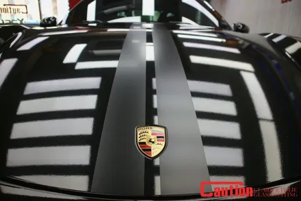 포르쉐 718 박스터 GTS 유광블랙 전체랩핑 데칼포인트 / 동대문,광진구,중랑구