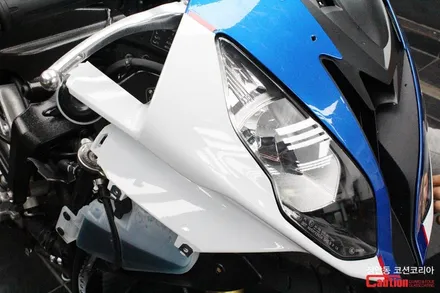 BMW S1000RR 보호필름 시공, 바이크 PPF - 장안동 코션 / 동대문,광진구,중랑구