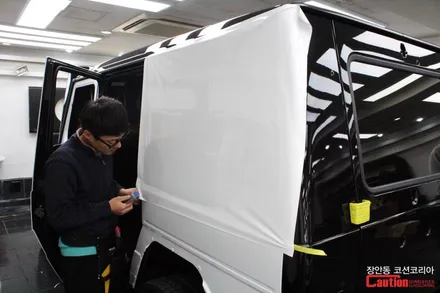 벤츠 G 63 AMG(G바겐, 지바겐) 튜닝 전체랩핑 시공 - 장안동 코션 / 동대문,광진구,중랑구
