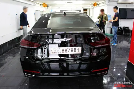 남들과는 다른 색다른 나만의 자동차! 제네시스 G380 포인트랩핑 + 라이트필름 - 장안동 코션 / 동대문,광진구,중랑구