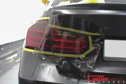 BMW 320d 사틴블랙으로 갈아입은 블랙슈트 풀랩핑 / 동대문,광진구,중랑구