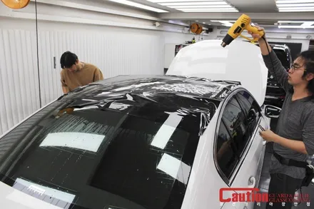 BMW 520d 탑폴리에 루프스킨과 생활보호패키지의 공통점 / 동대문,광진구,중랑구