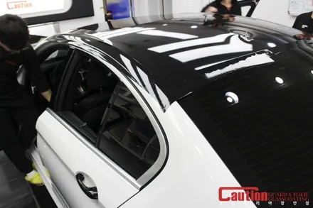 BMW 520d 순정지향적인 드레스업 튜닝. 랩핑으로 한번에 해결 / 동대문,광진구,중랑구