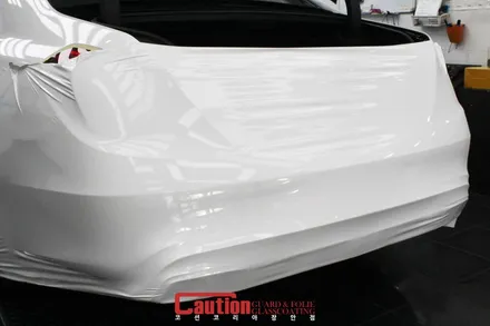 S63 AMG 가장 먼저 해야할 3M 유광화이트 전체랩핑 / 동대문,광진구,중랑구