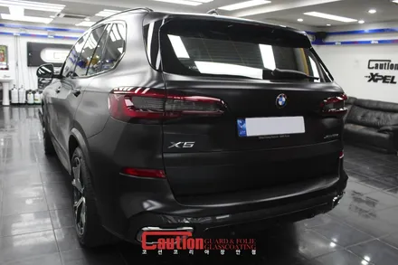 강북 사틴블랙 랩핑은 에이버리 SWF : BMW X5 전체 풀시공 / 동대문,광진구,중랑구