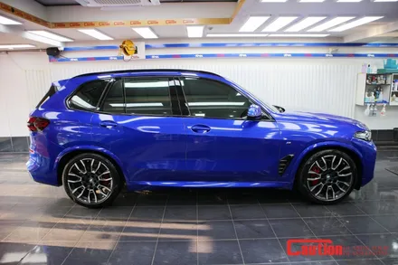 BMW X5 유니크한 라즈베리블루 전체랩핑 후기 / 동대문,광진구,중랑구