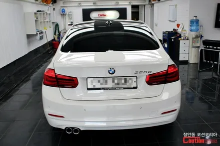 BMW 320d 루프스킨 시공 - 장안동 코션 / 동대문,광진구,중랑구