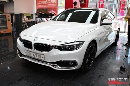 BMW 420i 루프스킨 시공 : KPMF 탑폴리에 - 장안동 코션 / 동대문,광진구,중랑구