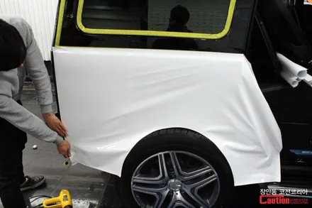 벤츠 G 63 AMG(G바겐, 지바겐) 튜닝 전체랩핑 시공 - 장안동 코션 / 동대문,광진구,중랑구