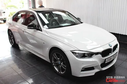 BMW 320d 자동차 루프스킨 (3M 1080 유광블랙) / 동대문,광진구,중랑구